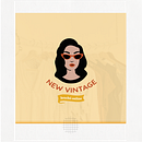 New Vintage Brechó - Identidade Visual. Br, ing e Identidade, e Design gráfico projeto de Joseany Zanchet - 25.06.2020