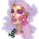 Mi Proyecto del curso: Retrato ilustrado en acuarela . Un progetto di Disegno di ritratti di Alejandra García Valencia - 01.07.2020