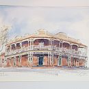 My project in Architectural Sketching with Watercolor and Ink course. Un projet de Animation 2D de Stef Hayward - 01.07.2020