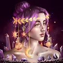 "Moon Lady". Un projet de Illustration numérique et Illustration traditionnelle de Daniela Ibáñez - 21.06.2020