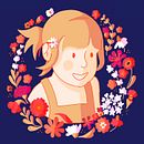 Sophia :-). Un proyecto de Ilustración digital de Anne-Charlotte Vivant - 02.07.2020