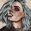 Proyecto del curso Retrato ilustrado con Procreate de Elena Garnu Ein Projekt aus dem Bereich Digitale Illustration von Sandra Marín Rodríguez - 02.07.2020