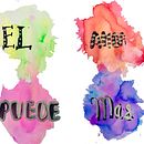 EL AMOR PUEDE MAS by FML. Un projet de Lettering manuel de Adriana Lopez - 02.07.2020