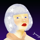 Minha alma oriental. Desenho artístico, Desenho de retrato, Desenho digital, Desenho realista, e Design de personagens projeto de Luanna Araújo Carmo de Carvalho - 02.07.2020