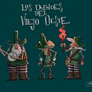 Mi Proyecto del curso: Fábrica de personajes ilustrados “los duendes del viejo oeste”. Un proyecto de Dibujo digital, Ilustración digital, Ilustración infantil e Ilustración tradicional de Chus Chamorro - 03.07.2020