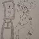 Meu projeto do curso: Introdução à criação de personagens estilo cartoon. Un proyecto de Ilustración tradicional, Diseño de personajes y Dibujo de Anna Vitória Santos Saraiva - 03.07.2020
