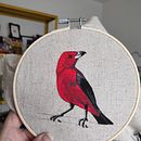 Mi Proyecto del curso: Tiê - Sangue!  Ein Projekt aus dem Bereich H, werk, Stickerei und Kreativität von Vitória Albino - 03.07.2020