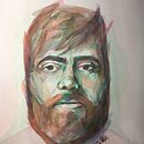 Novo projeto: Retrato em aquarela Ein Projekt aus dem Bereich Porträtzeichnung, Malerei und Aquarellmalerei von Julia Stein Saleme - 03.07.2020