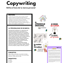 Mi Proyecto del curso: Copywriting: define el tono de tu marca personal. Een project van Educatie y Videogame-ontwerp van Paulina Pliego - 04.07.2020