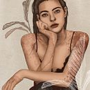 Mi Proyecto del curso: Retrato ilustrado con Procreate. Ilustração digital projeto de Monica Penagos - 04.07.2020