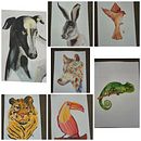 Mi Proyecto del curso: Técnicas experimentales de acuarela para principiantes . Artes plásticas projeto de Martha E León - 04.07.2020