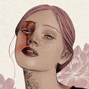 Mi Proyecto del curso: Retrato ilustrado con Procreate. Een project van  Creativiteit,  Tekening, Digitale tekening y Traditionele illustratie van Alba Blanche - 05.07.2020