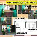 Mi Proyecto del curso: Iniciación al diseño de interiores . Design de Rosa Rosales - 07.07.2020
