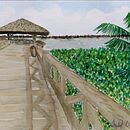 Meu mundo Pará. Projekt z dziedziny Trad, c, jna ilustracja i Malowanie akwarelą użytkownika Izabel Brasiliense - 06.07.2020