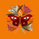 Meu projeto do curso: Mariposa. Un proyecto de Bellas Artes e Ilustración tradicional de Bianca Craco - 06.07.2020