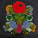 Mi Proyecto del curso: Técnica de bordado con paso atrás. Embroider project by Rosa Maria Torres Hernández - 07.07.2020