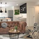 APARTAMENTO NÓRDICO-INDUSTRIAL. Un progetto di Architettura d'interni, Falegnameria , Design e Interior Design di Raquel Sanchez-seco Villalba - 07.07.2020