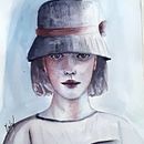 Mi Proyecto del curso: Retrato artístico en acuarela. Un projet de Beaux Arts , et Dessin de portrait de Isabel Salvà Tur - 07.07.2020