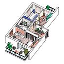 Vivienda en Poznan. Un projet de Design d'intérieur de Sara Gámez Folde - 17.06.2020