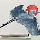 My project in Experimental Watercolor Techniques for Beginners course. Drawing project by vexta11 - 07.08.2020