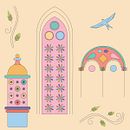 ilustração vetorial com estilo: Portugal encantador. Un projet de Illustration vectorielle de Bárbara Guimarães - 09.07.2020