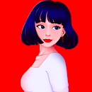 My project in Female Character Portraits in Procreate course. Un proyecto de Diseño de personajes de Megan Bois - 10.07.2020