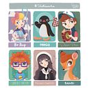 #SixFanArts. Un proyecto de Ilustración tradicional e Ilustración digital de Paqui Cazalla - 13.06.2020