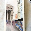 My project in Architectural Sketching with Watercolor and Ink course. Un projet de Aquarelle de Nancy Phillips - 11.07.2020