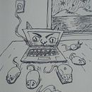Meu projeto do curso: A arte de desenhar: transforme seus rabiscos em arte. Een project van Traditionele illustratie van marqueiroz - 13.07.2020