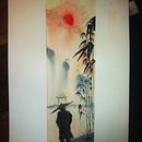 My project in Watercolor Illustration with Japanese Influence course. Un proyecto de Pintura a la acuarela de dermotmcgowan - 12.07.2020