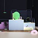 Mi Proyecto del curso: Composiciones abstractas con Cinema 4D. Projekt z dziedziny 3D użytkownika Thomas Girometti - 12.07.2020