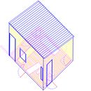 Mi Proyecto del curso: Introducción al dibujo arquitectónico en AutoCAD. Projekt z dziedziny  Architektura i Architektura cyfrowa użytkownika Tamiel Hidalgo - 21.07.2020
