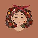 Meu projeto do curso: Retrato ilustrado com elementos botânicos. Artistic Drawing, Digital Drawing, Botanical Illustration, and Digital Illustration project by Karoline Santos Souza - 07.13.2020