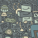 My project in Doodle-Style Vector Illustration course. Een project van Digitale illustratie van Alejandro JN - 23.07.2020