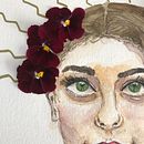 My project in Watercolor Portrait from a Photo course. Un progetto di Pittura ad acquerello di Ana Maria Rozo Florez - 13.07.2020