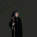 My first personal proyect in Procreate: my dnd character Onelia. Projekt z dziedziny R, sunek c i frow użytkownika Carmen Delgado - 13.07.2020