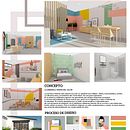 OM7 Casa - Estudio . Un proyecto de Arquitectura interior de Karla Alonso - 13.07.2020