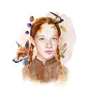 Projeto Paola Sansão: Retrato ilustrado em aquarela - Anne with an E . % Paola Sansão tarafından hazırlanan Geleneksel illüstras, on, Güzel sanatlar, Tablo, Çizim, Sulubo, a Resim, Portre Çizimi, Ve Sanatsal Çizim projesi - 07.14.2020