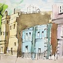 My project in Architectural Sketching with Watercolor and Ink course. Un projet de Architecture, Calligraphie , et Aquarelle de Suchita Hirematada - 14.07.2020
