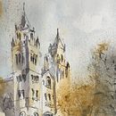 My project in Architectural Sketching with Watercolor and Ink course. Un proyecto de Pintura a la acuarela de jane_25 - 25.08.2020