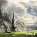 Mi Proyecto del curso: Matte Painting: creando mundos fotorrealistas . % Aylin Carolina Jiménez Fuentes tarafından hazırlanan Geleneksel illüstras, Ve on projesi - 07.20.2020