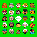 1000 Emojis para Line. Un proyecto de Diseño, Diseño gráfico, Ilustración tradicional e Ilustración vectorial de Rebombo estudio - 15.07.2020