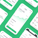 App de inversión. App Design, and UX / UI project by Samuel Hermoso (Elastic Heads) - 01.15.2019