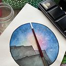 Mi Proyecto del curso: Técnicas modernas de acuarela. Pintura em aquarela projeto de Kari Morales - 15.07.2020