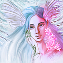 Mi Proyecto del curso: Retratos digitales de fantasía con Photoshop . Desen de portret, Desen digital, Ilustrație tradițională & Ilustrație digitală de Marina Román - 07.16.2020