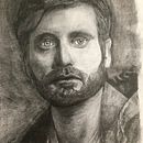 Retrato realista con lápiz de grafito. Projekt z dziedziny R i sunek ołówkiem użytkownika Oscar Cambronero - 16.07.2020