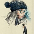 Mi Proyecto del curso: Retrato ilustrado en acuarela. Un proyecto de Ilustración tradicional de Yulexe Rocca - 15.07.2020