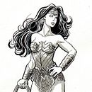 Meu projeto do curso:  Desenho de personagens femininas para quadrinhos. Un proyecto de Dibujo, Dibujo a lápiz, Dibujo artístico e Ilustración tradicional de Marcelo Siqueira - 16.07.2020