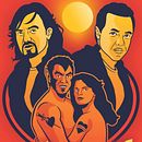 Mi Proyecto del curso: Carteles de rock ilustrados. Een project van Traditionele illustratie van Shuma Perez - 06.08.2020