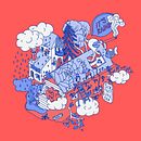 Don't open this door. Un projet de Illustration numérique de Tjaša Hrovat - 16.07.2020